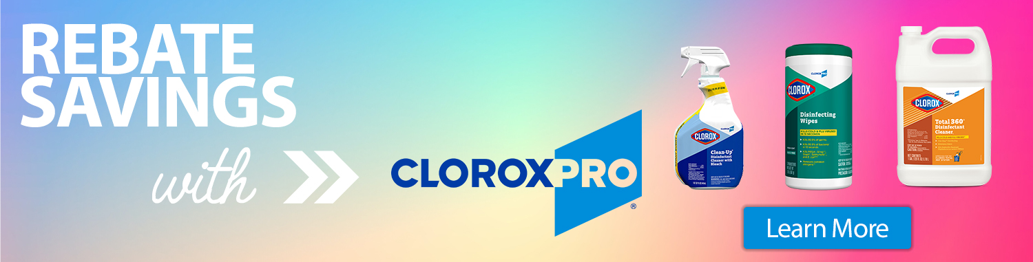 Rebate Savings with CloroxPro